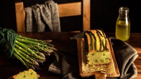 plumcake salato asparagi e ricotta