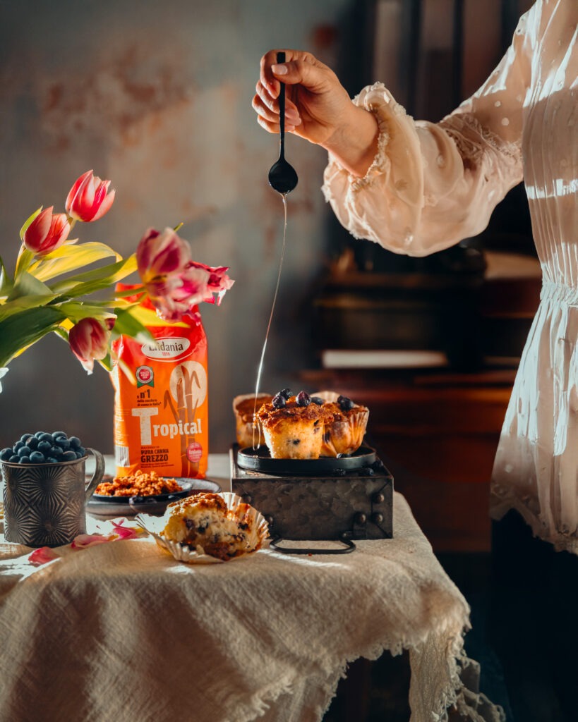 Contenuto fotografico per Eridania con dolce e zucchero